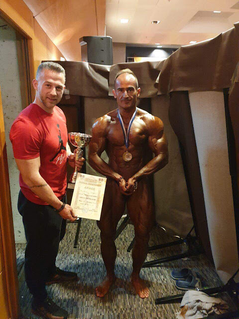 H Ένωση Τρικάλων συγχαίρει τον Αθανάσιο Καραμάνο για την 1η θέση στους αγώνες bodybuilding - Φωτογραφία 1