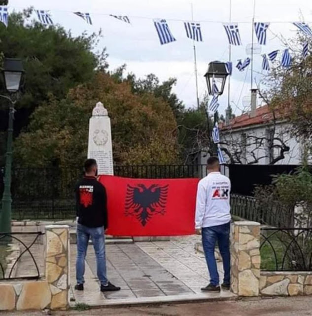 Προκλήσεις δίχως τέλος - Αλβανοί κατέβασαν την ελληνική σημαία και ανάρτησαν την αλβανική στη Θεσπρωτία - Φωτογραφία 3