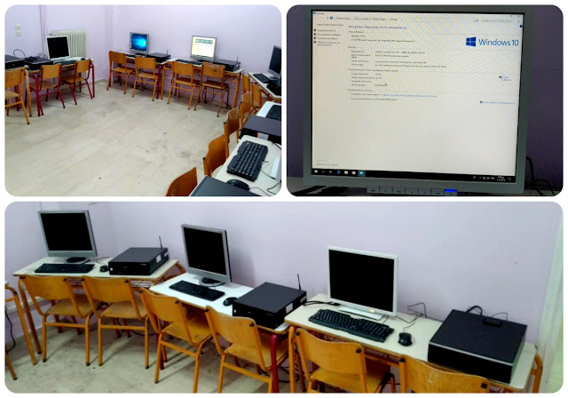Τέσσερα πλήρη συστήματα υπολογιστών δωρεά στο Δημοτικό Σχολείο Μύτικα. - Φωτογραφία 1