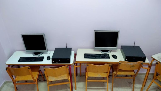 Τέσσερα πλήρη συστήματα υπολογιστών δωρεά στο Δημοτικό Σχολείο Μύτικα. - Φωτογραφία 11