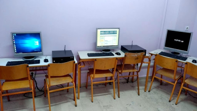 Τέσσερα πλήρη συστήματα υπολογιστών δωρεά στο Δημοτικό Σχολείο Μύτικα. - Φωτογραφία 3