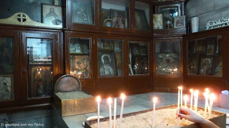 Το μεζεδοπωλείο που στο εσωτερικό του έχει μία Εκκλησία της ΑΓΙΑΣ ΑΙΚΑΤΕΡΙΝΗΣ στην Χαλκηδόνα (Kadıköy) της Κωνσταντινούπολης - Φωτογραφία 2