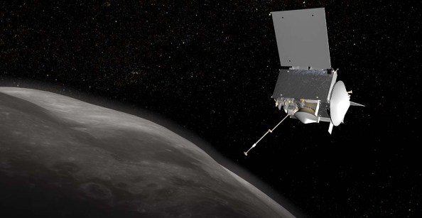 Το διαστημικό σκάφος OSIRIS-REx  στον αστεροειδή Μπενού - Φωτογραφία 1