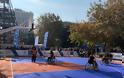 Η Πλατεία Συντάγματος μεταμορφώθηκε σε γήπεδο μπάσκετ από τον ΟΠΑΠ για το «2ο Ηοpe Streetball» της ΟΣΕΚΑ