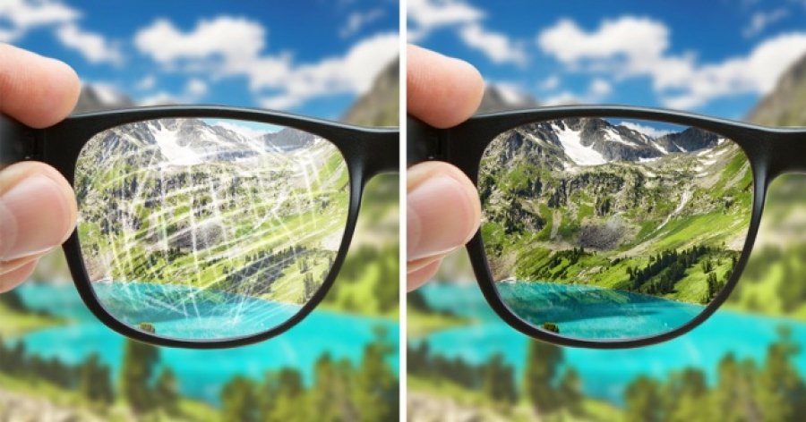 Πώς να εξαφανίσετε τις γρατζουνιές από τα γυαλιά σας - Φωτογραφία 1