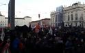 Ιταλία: Xιλιάδες διαδηλωτές στο Τορίνο κατά της σιδηροδρομικής σύνδεσης με τη Λιόν