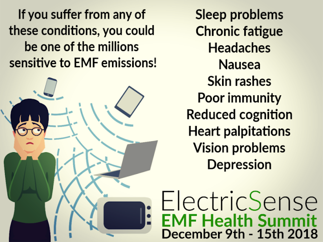 Free EMF Health Summit Online December 9th-15th. Thirty-Four Experts! Sponsored by ElectricSense. - Φωτογραφία 1
