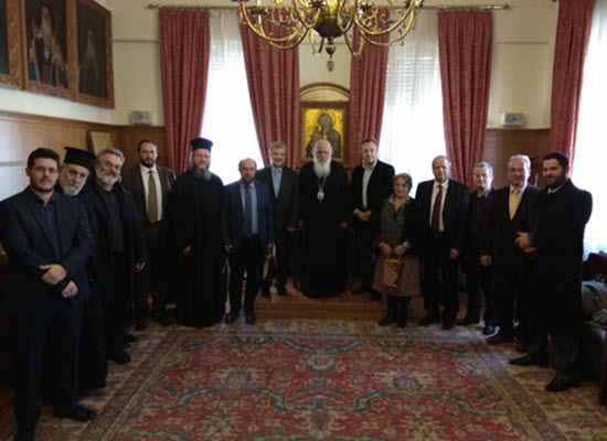 Συνάντηση Συγγραφικών Ομάδων για την Εκκλησιαστική Εκπαίδευση με τον Αρχιεπίσκοπο Αθηνών - Φωτογραφία 1