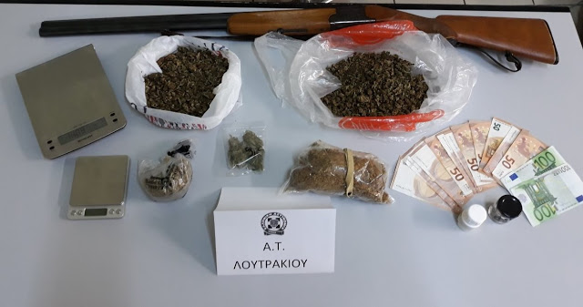 Συλλήψεις για ναρκωτικά και όπλα στην Κορινθία - Φωτογραφία 2