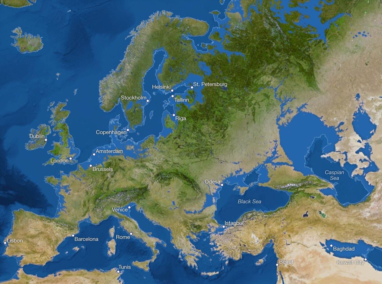 Τρομακτικός χάρτης: Η κλιματική αλλαγή θα εξαφανίσει τα νησιά του Αιγαίου - Φωτογραφία 2