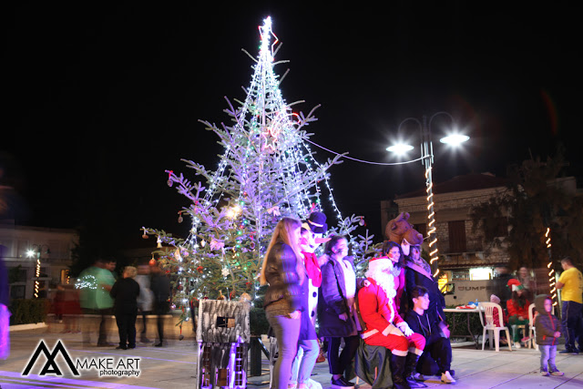 Άναψε το Χριστουγεννιάτικο δέντρο στον ΑΣΤΑΚΟ | Εικόνες: Make Art - Φωτογραφία 33