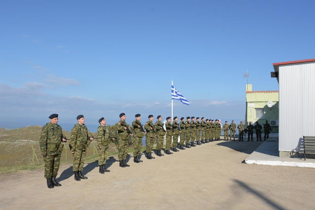 Επίσκεψη ΥΕΘΑ Πάνου Καμμένου σε μονάδες του Στρατού Ξηράς στη Σαμοθράκη, τη Θάσο και τον Άγιο Ευστράτιο και στην 135 Σμηναρχία Μάχης στη Σκύρο - Φωτογραφία 15