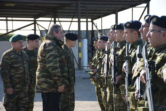 Επίσκεψη ΥΕΘΑ Πάνου Καμμένου σε μονάδες του Στρατού Ξηράς στη Σαμοθράκη, τη Θάσο και τον Άγιο Ευστράτιο και στην 135 Σμηναρχία Μάχης στη Σκύρο - Φωτογραφία 16