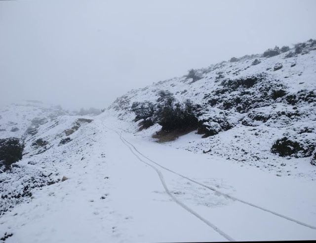 Συνεχίζεται η χιονόπτωση σε περιοχές της ΒΟΝΙΤΣΑΣ και του ΞΗΡΟΜΕΡΟΥ... - Φωτογραφία 16
