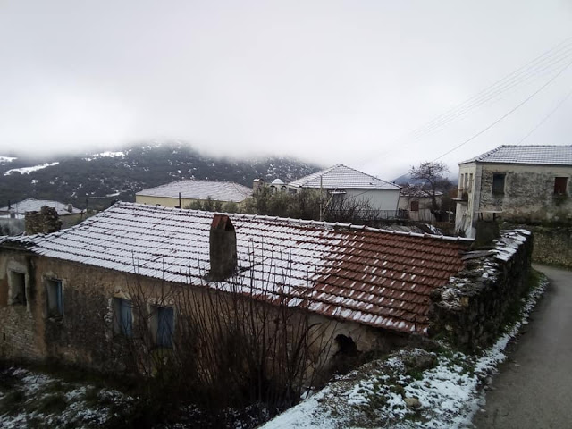 Ωραίες φώτο με χιόνι   από το χωριό Βλυζιανά  Ξηρομέρου - Φωτογραφία 20
