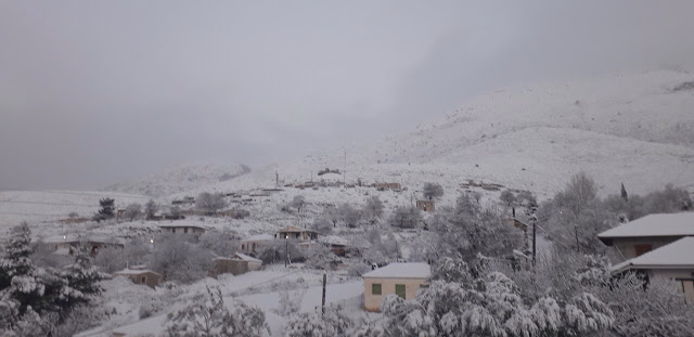 Έριξε πολύ χιόνι στο ΑΡΧΟΝΤΟΧΩΡΙ Ξηρομέρου [εικόνες] - Φωτογραφία 36