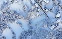 Μαγευτικές εικόνες: Η χιονισμένη ΠΑΠΑΔΑΤΟΥ Ξηρομέρου από ψηλά [εικόνες: Δημήτρης Σκεπετάρης] - Φωτογραφία 12