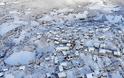 Μαγευτικές εικόνες: Η χιονισμένη ΠΑΠΑΔΑΤΟΥ Ξηρομέρου από ψηλά [εικόνες: Δημήτρης Σκεπετάρης] - Φωτογραφία 4