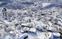 Μαγευτικές εικόνες: Η χιονισμένη ΠΑΠΑΔΑΤΟΥ Ξηρομέρου από ψηλά [εικόνες: Δημήτρης Σκεπετάρης] - Φωτογραφία 8