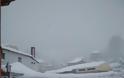 Πυκνό χιόνι και μέσα στο Άγιο Όρος [εικόνες: Ηλίας Καταγής] - Φωτογραφία 7