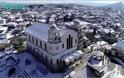 Υπέροχο θέαμα: Χιονισμένο το Ξηρόμερο (Κατούνα, Μπαμπίνη, Φυτείες) από ψηλά με drone [vasilis kissas] - Φωτογραφία 1