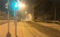 Στα λευκά η Αττική από τον Τηλέμαχο: Κλειστοί δρόμοι - Χιόνι και στο κέντρο - Φωτογραφία 23