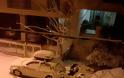 Στα λευκά η Αττική από τον Τηλέμαχο: Κλειστοί δρόμοι - Χιόνι και στο κέντρο - Φωτογραφία 24