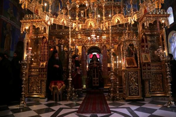 11517 - Φωτογραφίες από την υποδοχή του Σεβ. Μητροπολίτη Ν. Ιωνίας κ. Γαβριήλ στην Ιερά Μονή Σίμωνος Πέτρας του Αγίου Όρους - Φωτογραφία 6