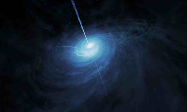 Το Hubble ανακάλυψε το λαμπρότερο κβάζαρ στο πρώιμο Σύμπαν - Φωτογραφία 1