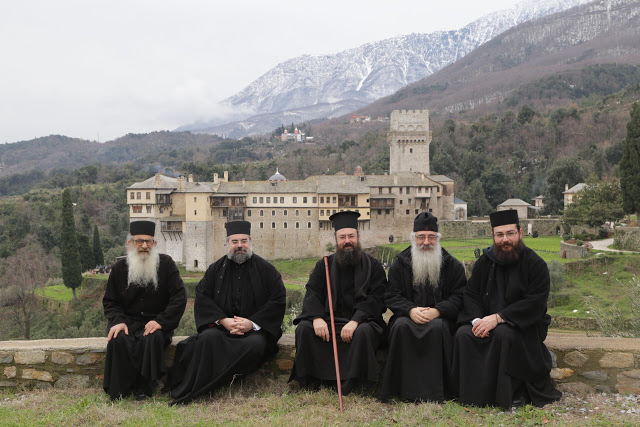 11529 - Ο Μητροπολίτης Πέτρας κ. Γεράσιμος στην Ιερά Μονή Καρακάλλου Αγίου Όρους - Φωτογραφία 6