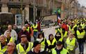 Στους δρόμους τα «Κίτρινα Γιλέκα» για τη 10η εβδομάδα κινητοποιήσεων