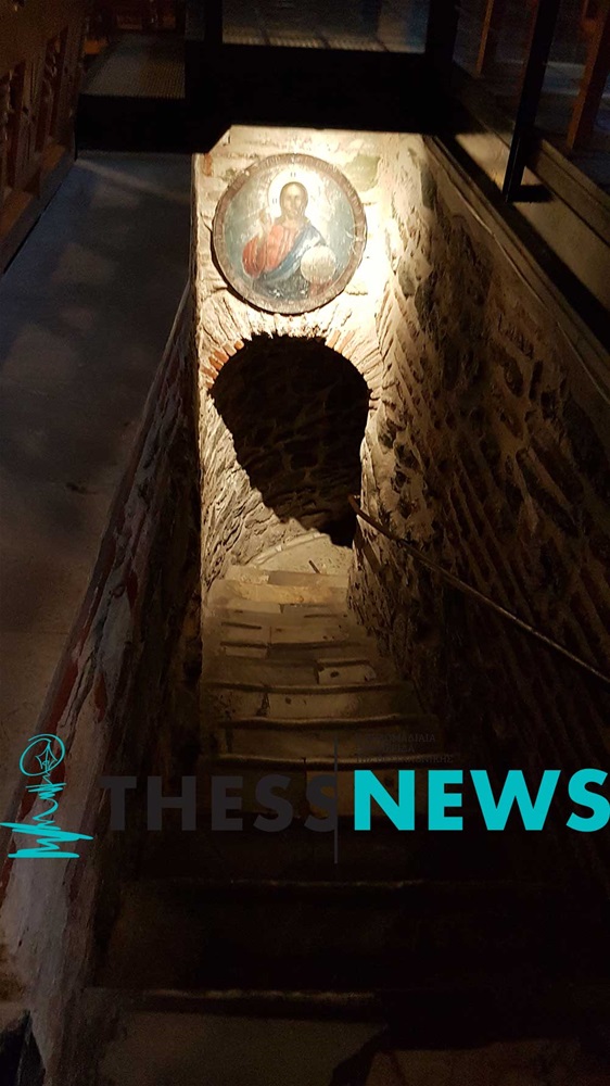 Το βαπτιστήριο του Αγίου Ιωάννη του Προδρόμου: Μια κατακόμβη στην καρδιά της Θεσσαλονίκης - Φωτογραφία 9