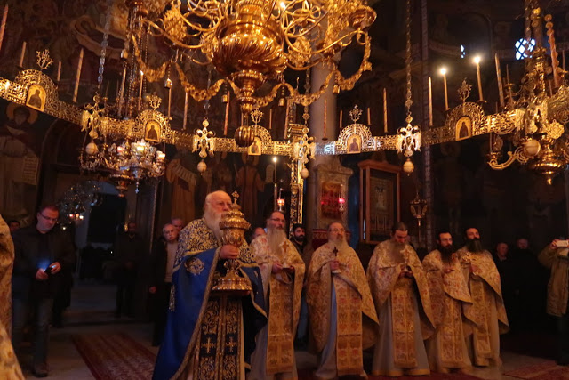 11576 - Τρισαρχιερατική Θεία Λειτουργία στην Ιερά Μονή Ξενοφώντος Αγίου Όρους - Φωτογραφία 10
