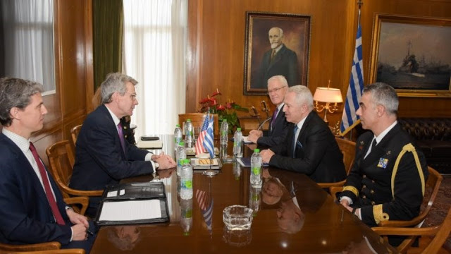 Με τον Αμερικανό Πρέσβη συναντήθηκε την Τρίτη ο Αποστολάκης - Τι του ανέφερε για τις τουρκικές προκλήσεις - Φωτογραφία 1