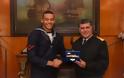 ΓΕΝ: Το Πολεμικό Ναυτικό τίμησε τον Πρωταθλητή Ναύτη Στρατευμένης Θητείας - ΦΩΤΟ
