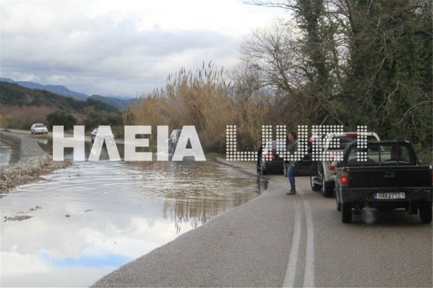 Ηλεία: Οι πλημμύρες μετέτρεψαν σε λίμνη τον κάμπο του Αλφειού! - Φωτογραφία 4