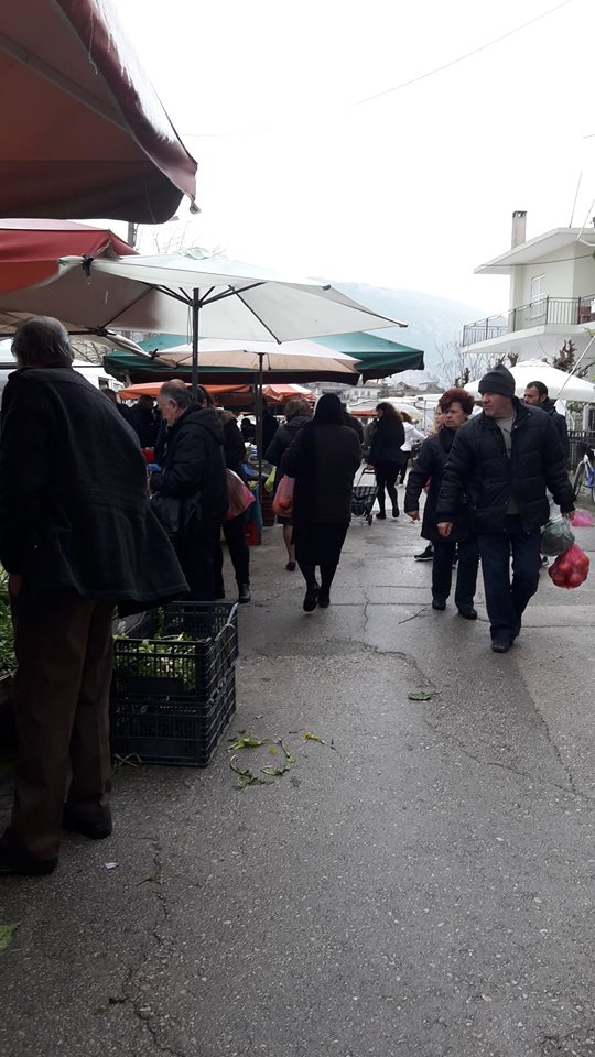 Με βροχή σήμερα η λαϊκή αγορά στη ΒΟΝΙΤΣΑ | ΦΩΤΟ: Στέλλα Λιάπη - Φωτογραφία 67