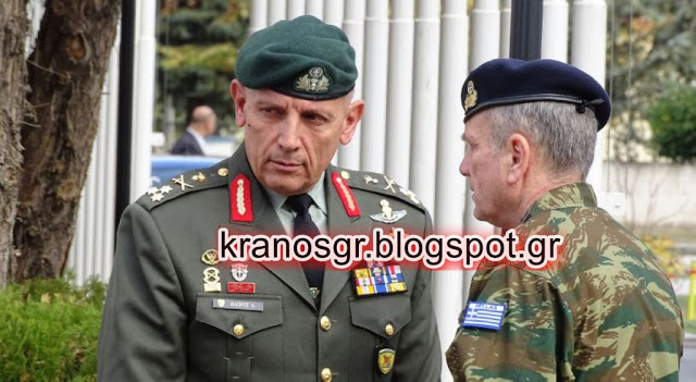 Στη Λάρισα ο νέος Διοικητής 1ης Στρατιάς Αντιστράτηγος Κωνσταντίνος Φλώρος - Φωτογραφία 1