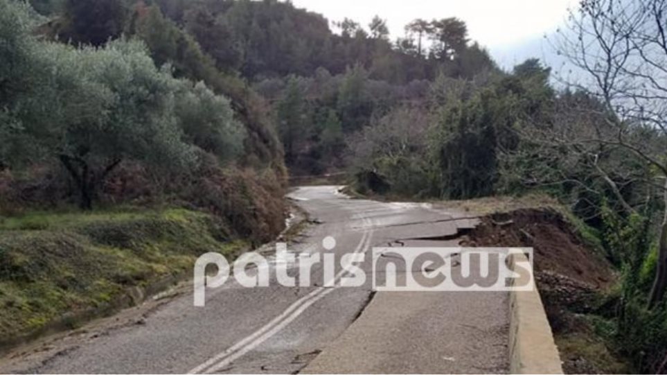 Μεγάλες καταστροφές από τις συνεχείς βροχοπτώσεις στον δήμο Αρχαίας Ολυμπίας - Φωτογραφία 1