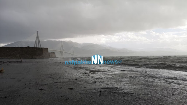 Βγήκε η θάλασσα έξω στο Αντίρριο – Γέμισε ξύλα και φερτά υλικά η προβλήτα (ΔΕΙΤΕ ΦΩΤΟ – VIDEO) - Φωτογραφία 4