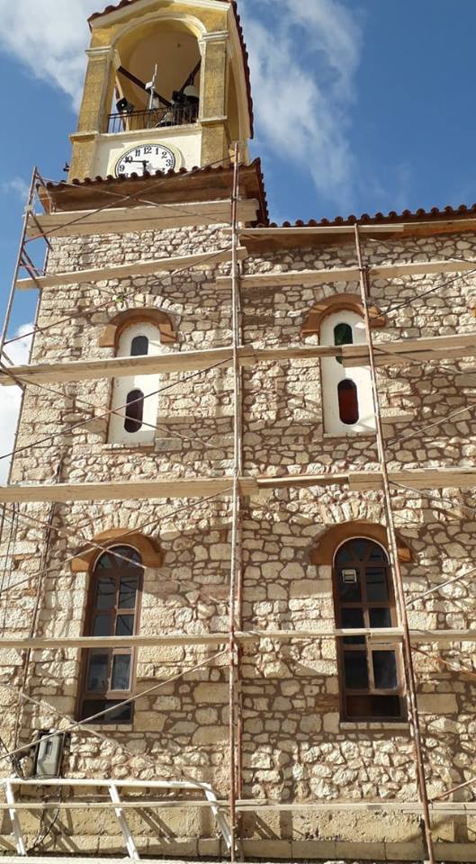 Οι εργασίες ανακαίνισης στον ιερό ναό ΑΓΙΑΣ ΠΑΡΑΣΚΕΥΗΣ ΠΑΛΑΙΡΟΥ αναδεικνύουν το μεγαλείο της ομορφιάς της πέτρας | ΦΩΤΟ - Φωτογραφία 13