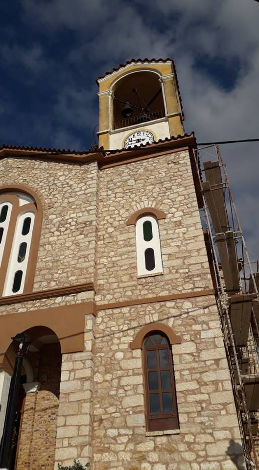 Οι εργασίες ανακαίνισης στον ιερό ναό ΑΓΙΑΣ ΠΑΡΑΣΚΕΥΗΣ ΠΑΛΑΙΡΟΥ αναδεικνύουν το μεγαλείο της ομορφιάς της πέτρας | ΦΩΤΟ - Φωτογραφία 18