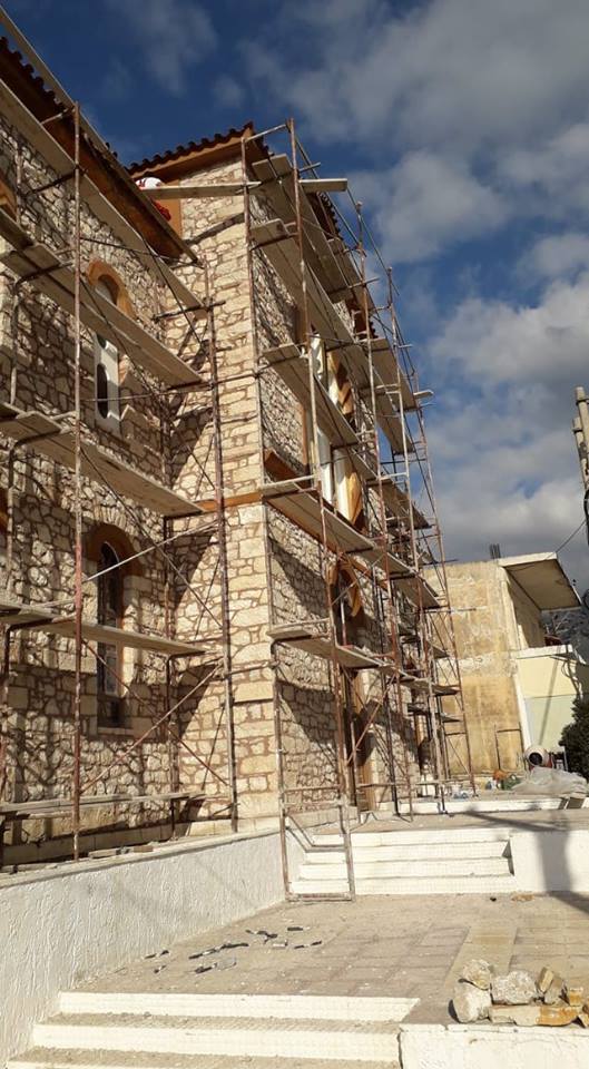 Οι εργασίες ανακαίνισης στον ιερό ναό ΑΓΙΑΣ ΠΑΡΑΣΚΕΥΗΣ ΠΑΛΑΙΡΟΥ αναδεικνύουν το μεγαλείο της ομορφιάς της πέτρας | ΦΩΤΟ - Φωτογραφία 19