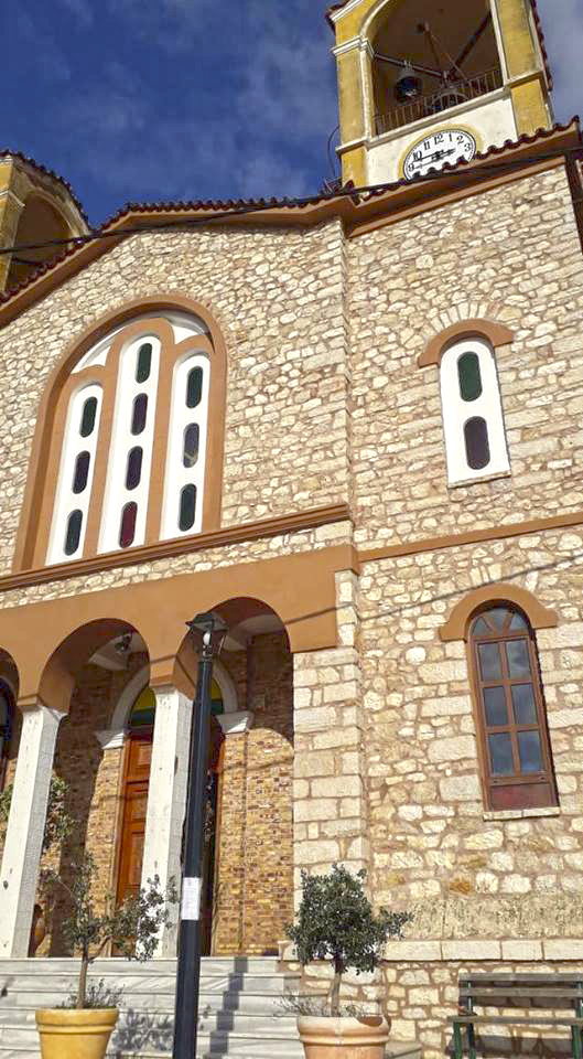 Οι εργασίες ανακαίνισης στον ιερό ναό ΑΓΙΑΣ ΠΑΡΑΣΚΕΥΗΣ ΠΑΛΑΙΡΟΥ αναδεικνύουν το μεγαλείο της ομορφιάς της πέτρας | ΦΩΤΟ - Φωτογραφία 4
