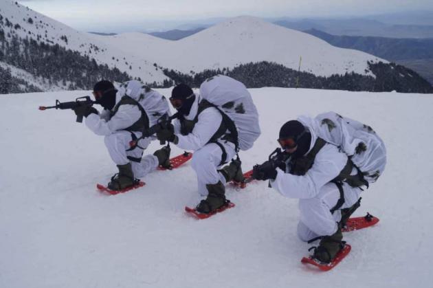ΓΕΣ: Οι νέοι ηγέτες του Στρατού Ξηράς δεν μασάνε από το κρύο και το χιόνι - Φωτογραφία 1