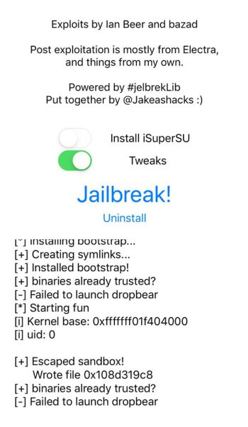 Κατεβάστε το jailbreak rootlessJB για iOS 12-12.1.2 - Φωτογραφία 2