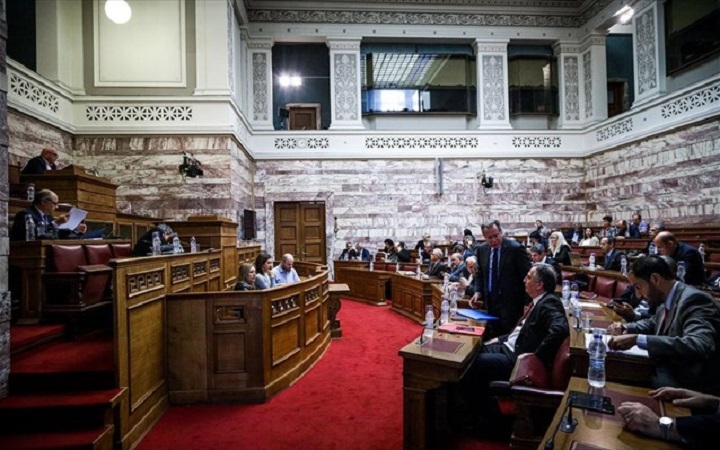 Βουλή: Ξεκίνησε η συζήτηση για το πρωτόκολλο ένταξης των Σκοπίων στο ΝΑΤΟ - Φωτογραφία 1