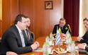 Συνάντηση ΑΝΥΕΘΑ Παναγιώτη Ρήγα με τον Υφυπουργό Άμυνας της Λιθουανίας Edvinas Kerza
