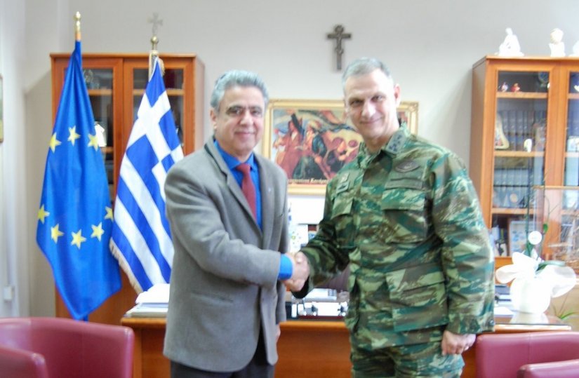 Στη Χίο ο νέος Διοικητής ΑΣΔΕΝ. Με ποιους συναντήθηκε - Φωτογραφία 1