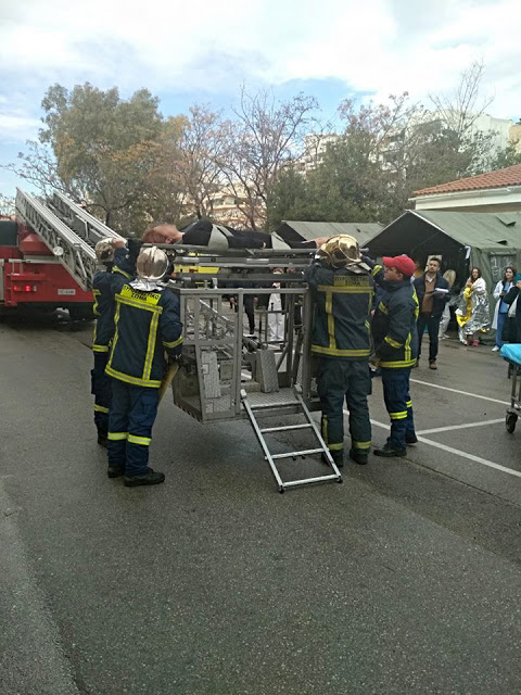 Άσκηση ετοιμότητας της Πυροσβεστικής στο Γ.Ν.Α. «Η ΕΛΠΙΣ» - Φωτογραφία 2